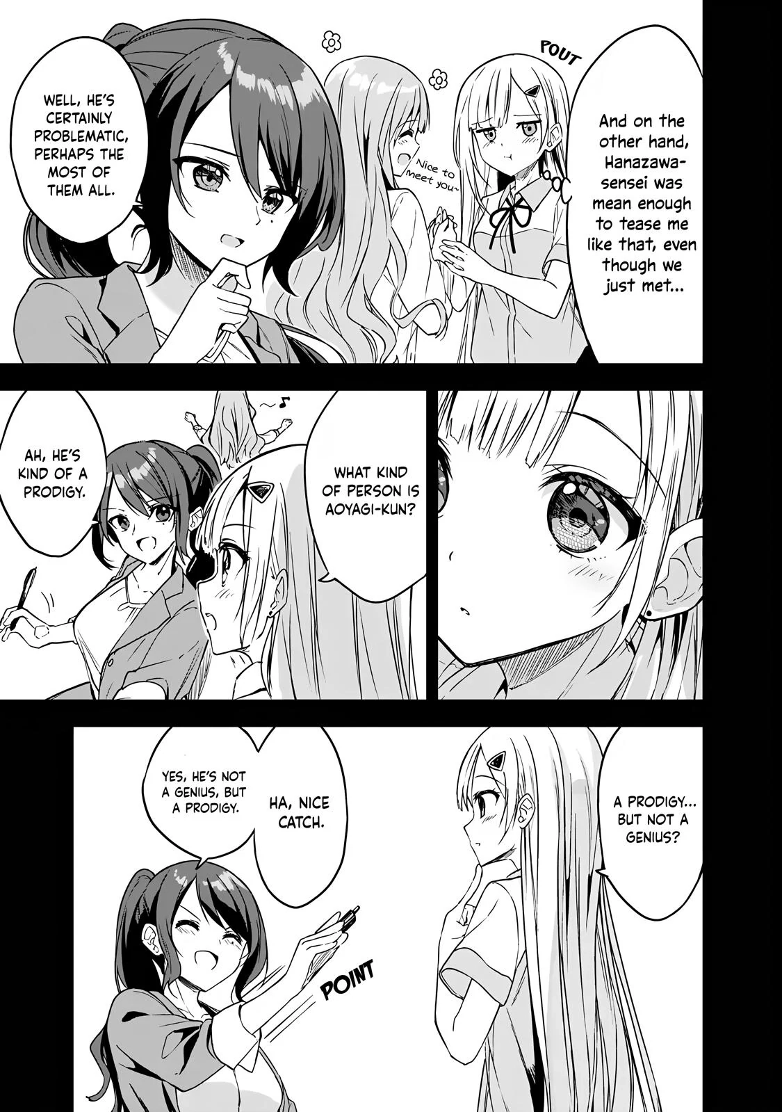 The Story of How a Beautiful Foreign Student Who Lives Next Door Started to Visit My House After I Helped a Lost Little Girl Chapter 5 page 9 - 