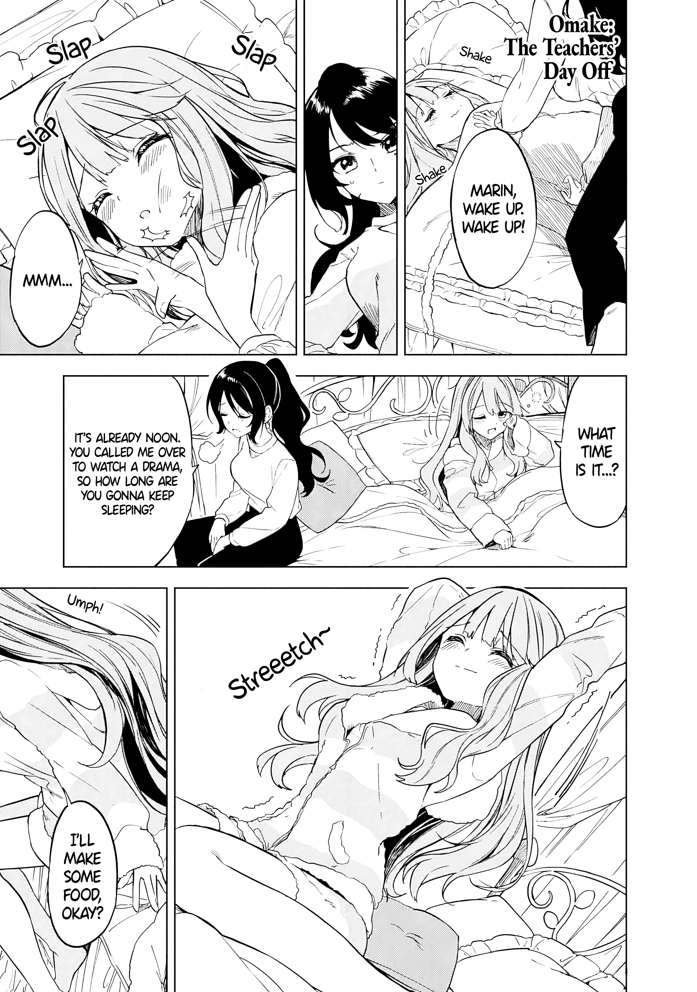 The Story of How a Beautiful Foreign Student Who Lives Next Door Started to Visit My House After I Helped a Lost Little Girl Chapter 6.5 page 1 - 