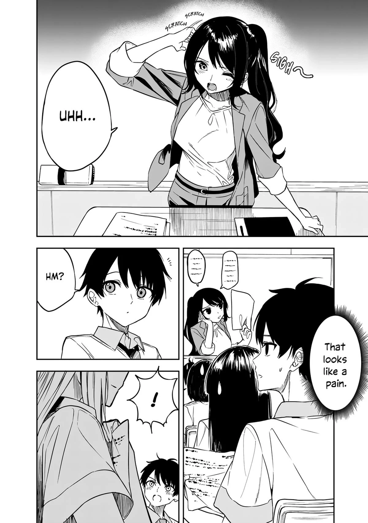 The Story of How a Beautiful Foreign Student Who Lives Next Door Started to Visit My House After I Helped a Lost Little Girl Chapter 6 page 3 - 
