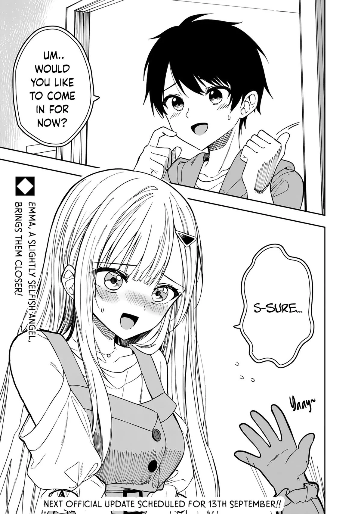 The Story of How a Beautiful Foreign Student Who Lives Next Door Started to Visit My House After I Helped a Lost Little Girl Chapter 6 page 24 - 