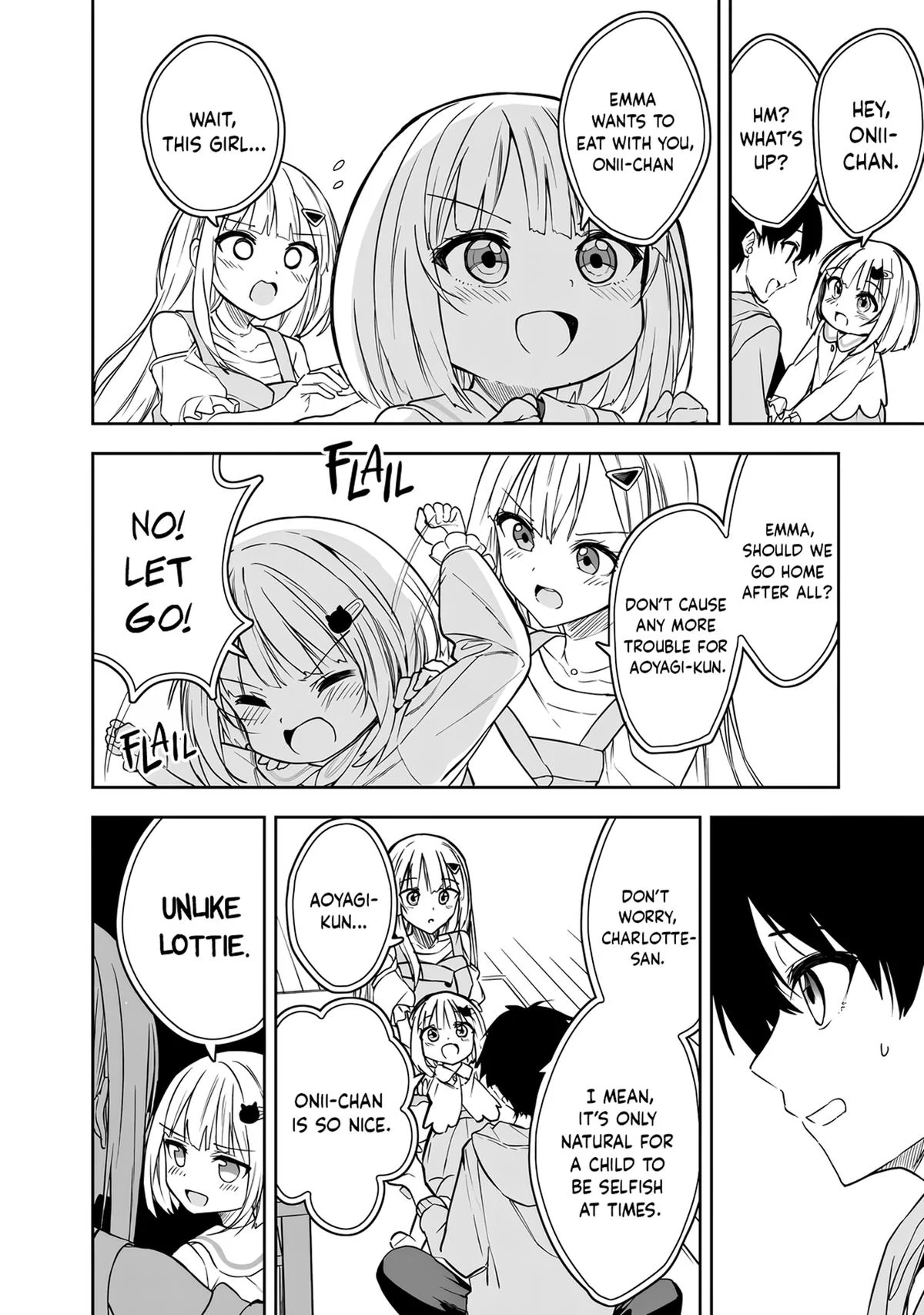 The Story of How a Beautiful Foreign Student Who Lives Next Door Started to Visit My House After I Helped a Lost Little Girl Chapter 7 page 9 - 