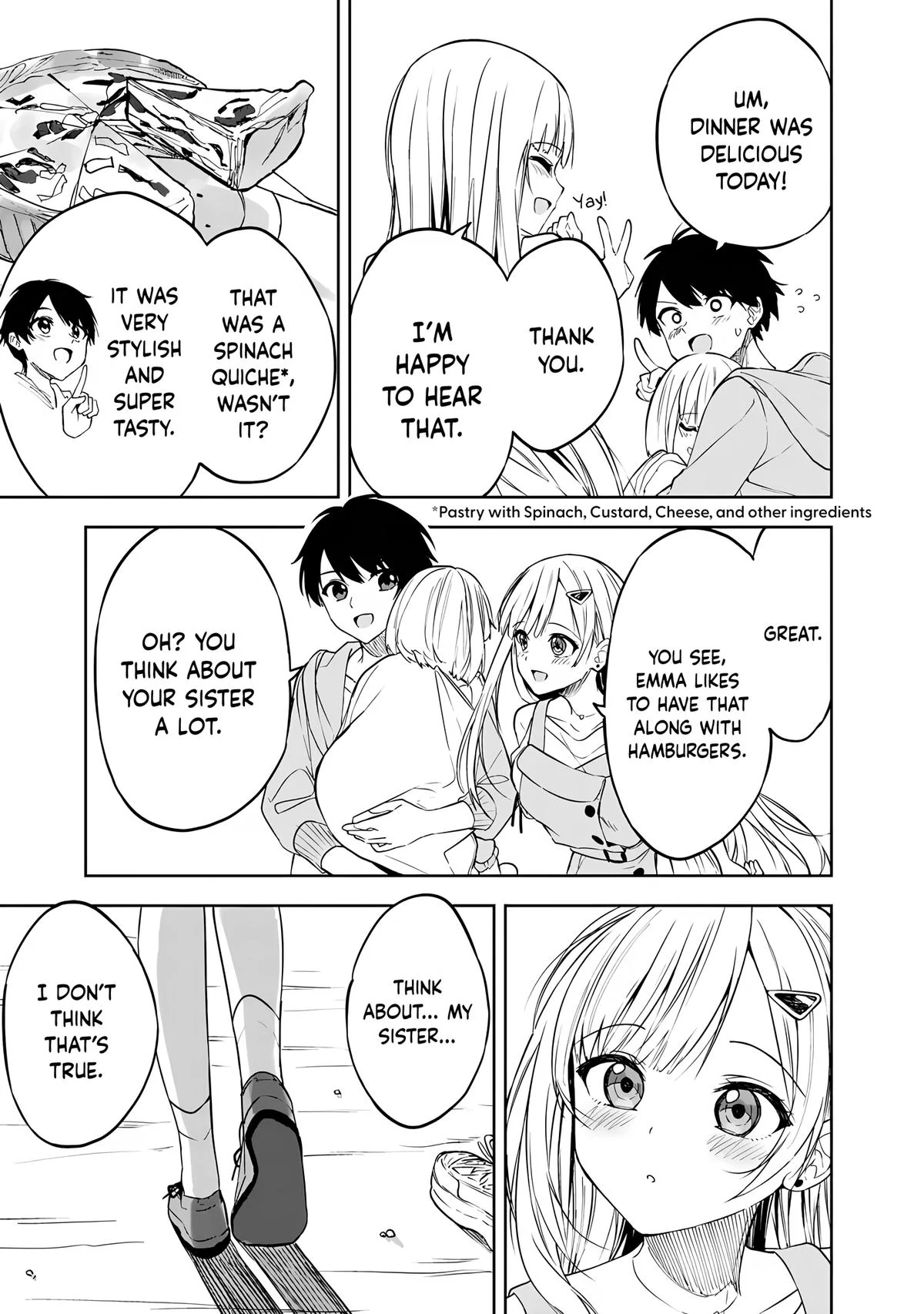 The Story of How a Beautiful Foreign Student Who Lives Next Door Started to Visit My House After I Helped a Lost Little Girl Chapter 8 page 13 - 