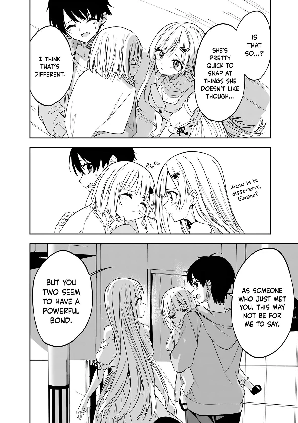 The Story of How a Beautiful Foreign Student Who Lives Next Door Started to Visit My House After I Helped a Lost Little Girl Chapter 8 page 16 - 
