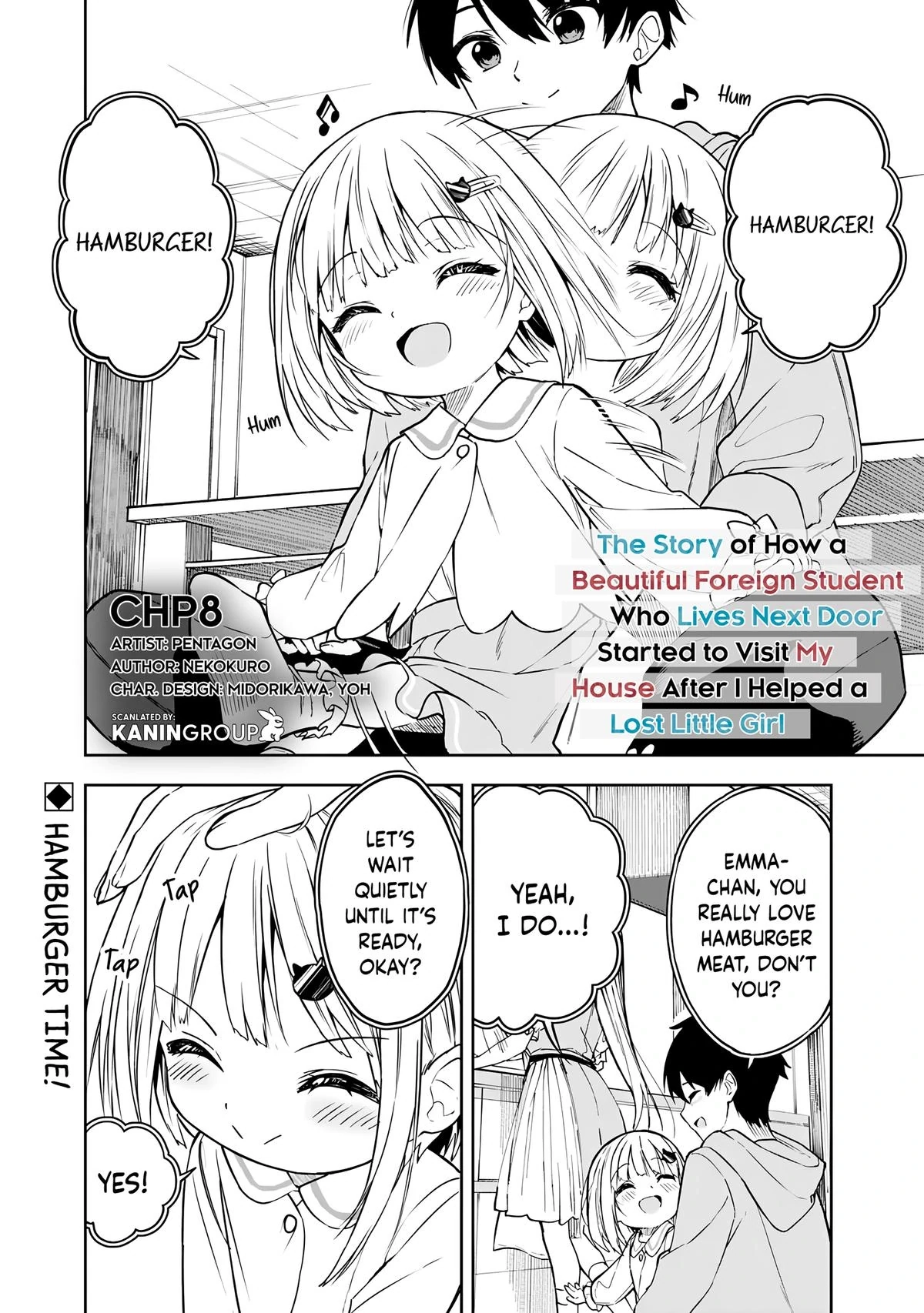 The Story of How a Beautiful Foreign Student Who Lives Next Door Started to Visit My House After I Helped a Lost Little Girl Chapter 8 page 3 - 