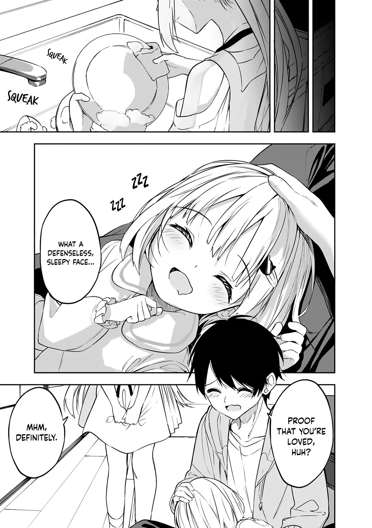 The Story of How a Beautiful Foreign Student Who Lives Next Door Started to Visit My House After I Helped a Lost Little Girl Chapter 8 page 9 - 