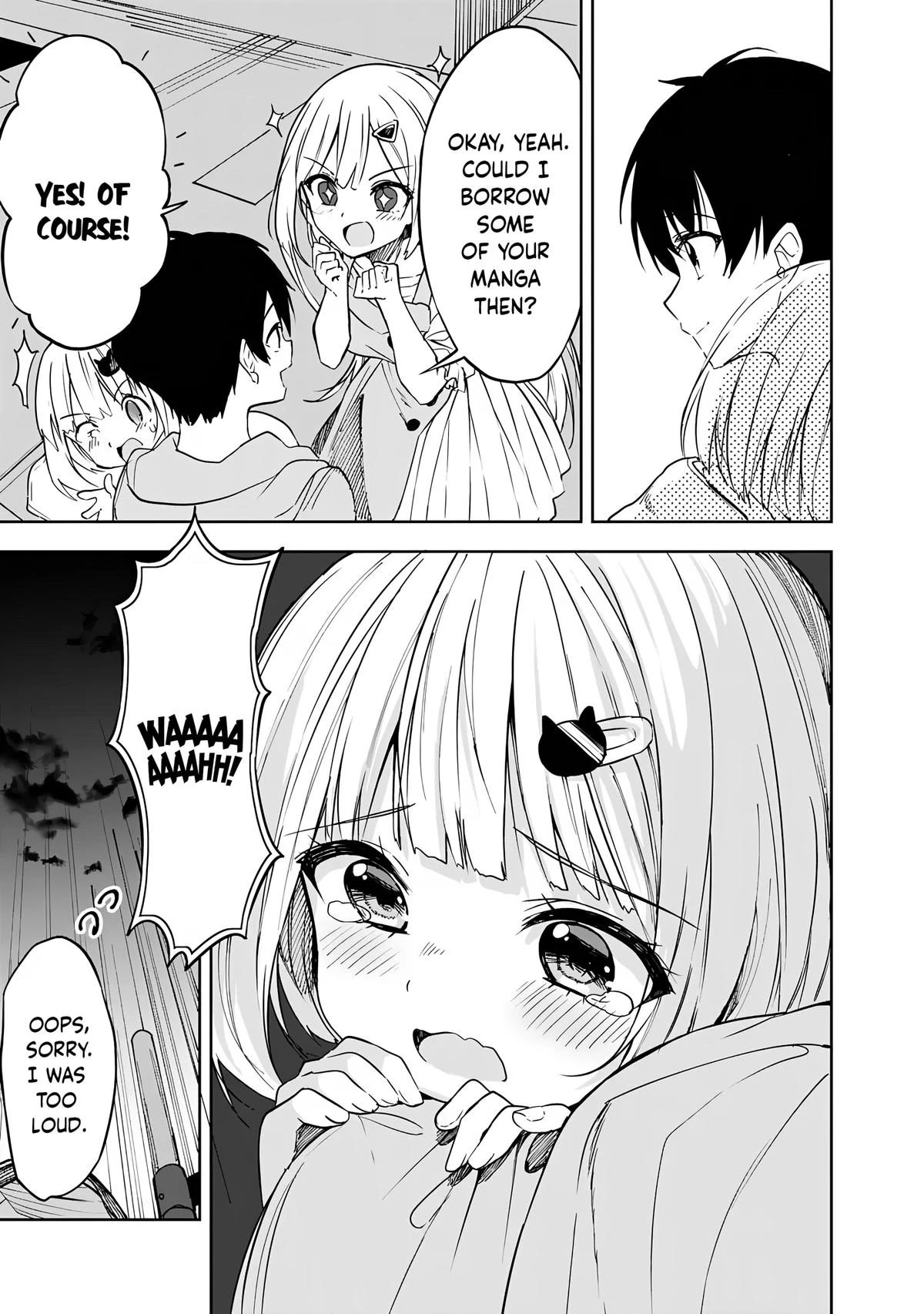 The Story of How a Beautiful Foreign Student Who Lives Next Door Started to Visit My House After I Helped a Lost Little Girl Chapter 9 page 12 - 