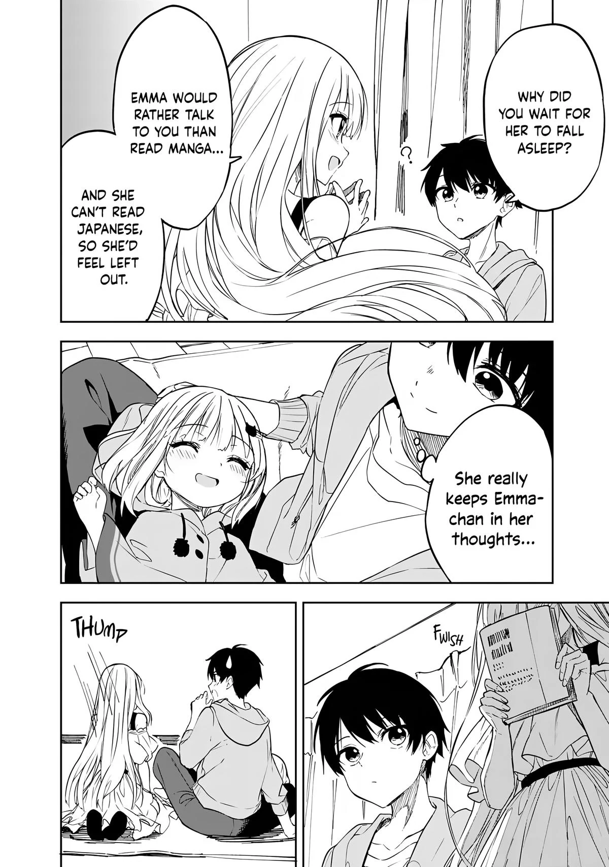 The Story of How a Beautiful Foreign Student Who Lives Next Door Started to Visit My House After I Helped a Lost Little Girl Chapter 9 page 15 - 