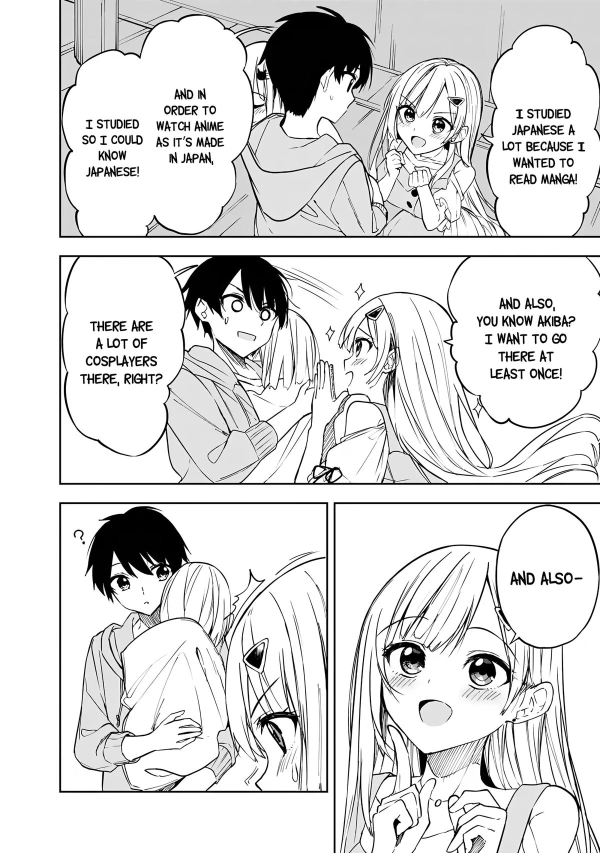 The Story of How a Beautiful Foreign Student Who Lives Next Door Started to Visit My House After I Helped a Lost Little Girl Chapter 9 page 5 - 