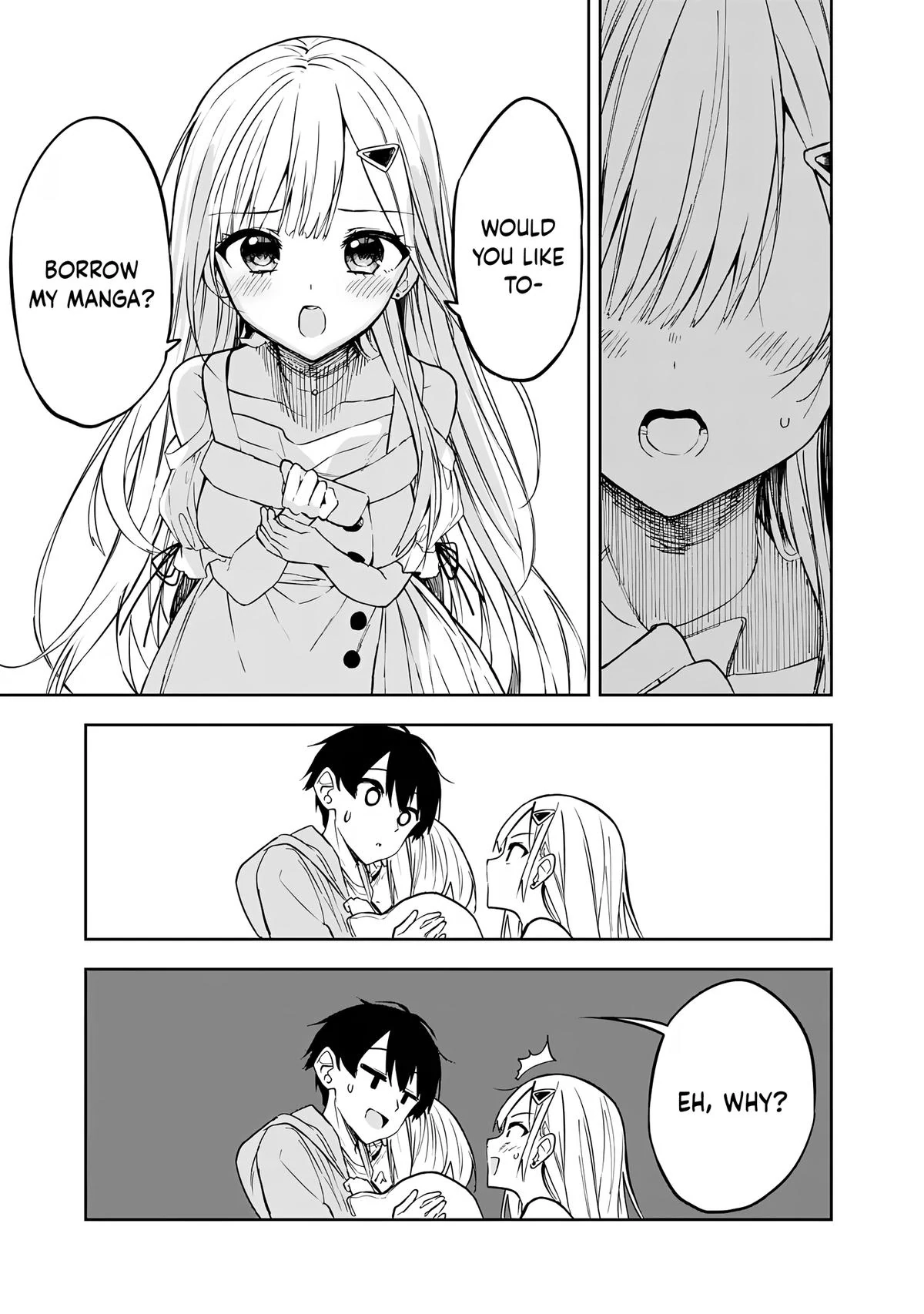The Story of How a Beautiful Foreign Student Who Lives Next Door Started to Visit My House After I Helped a Lost Little Girl Chapter 9 page 10 - 