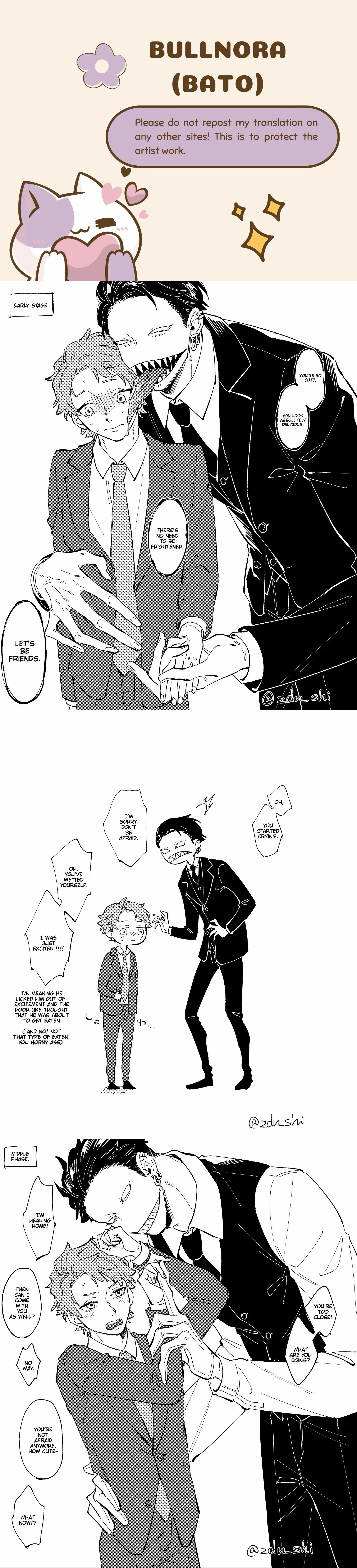 The Story of Monster and Asuka Chapter 1.1 page 1 - 