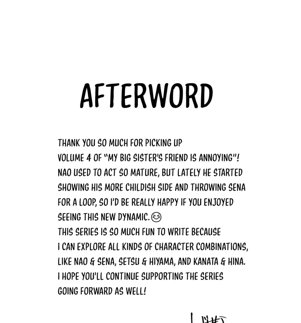 The Story Of My Sister’s Annoying Friend Chapter 21.5 page 21 - 