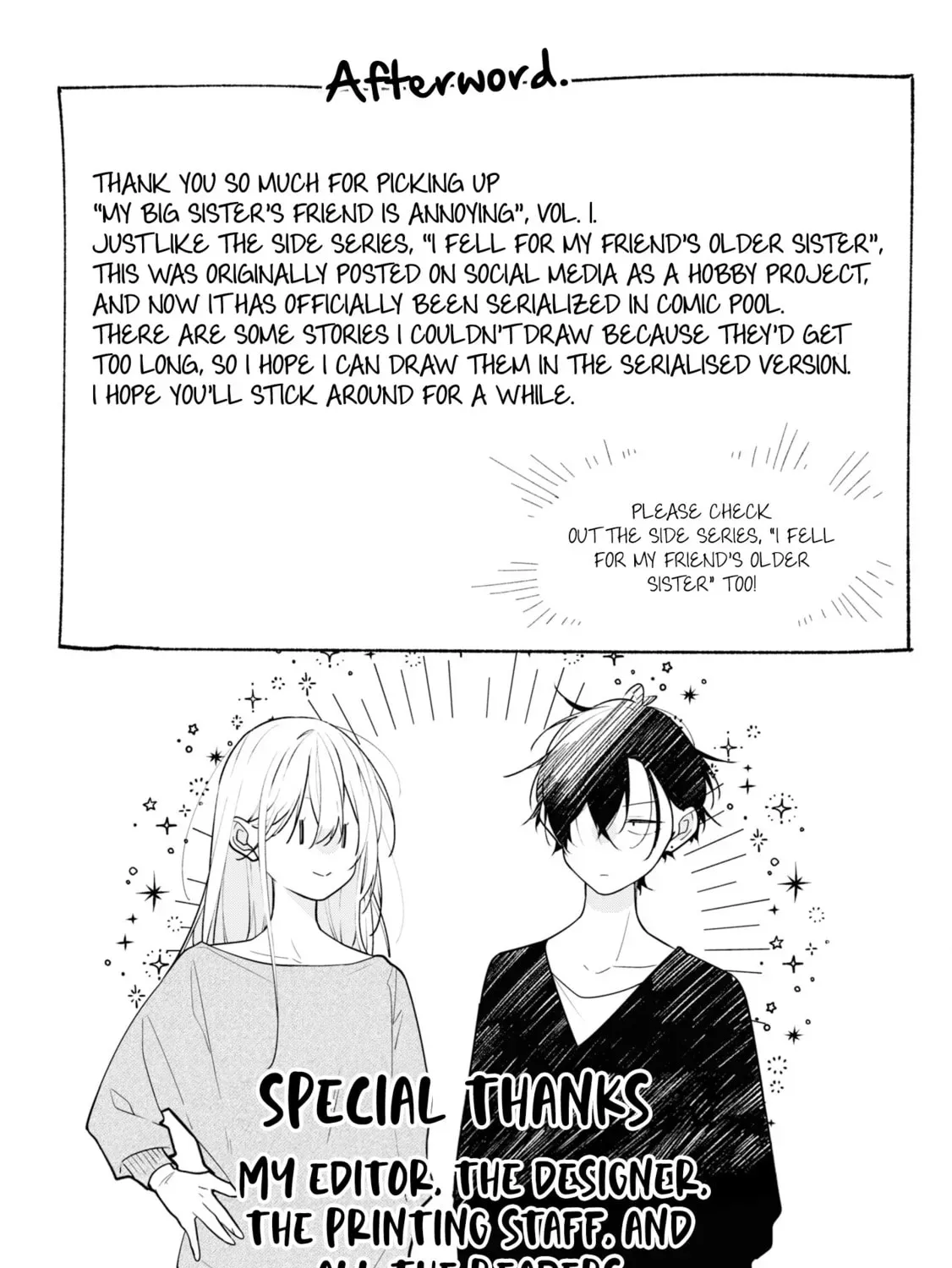 The Story Of My Sister’s Annoying Friend Chapter 6.5 page 21 - 