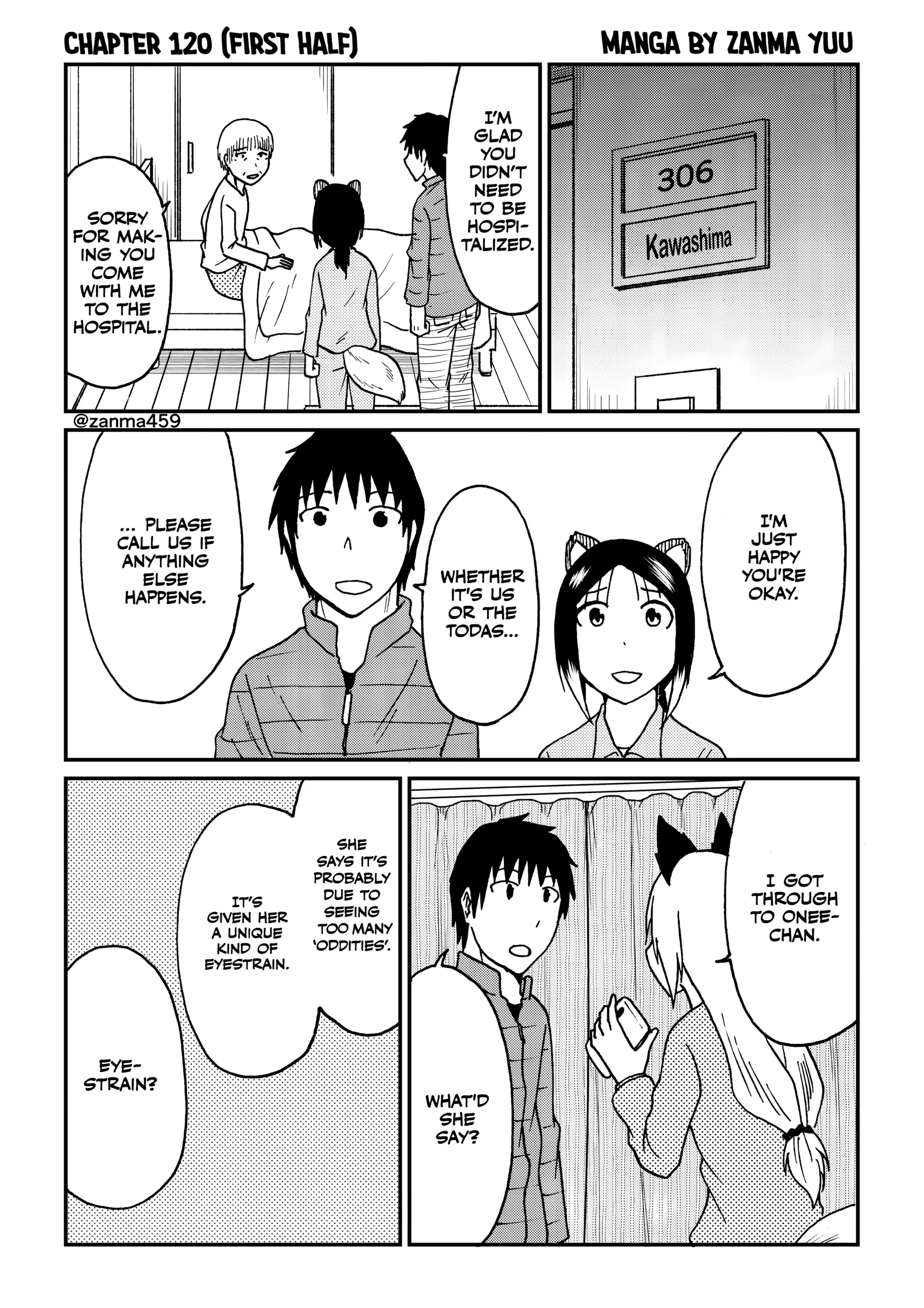 The Story of the Fox Who Was Late Getting Married and Came to be My Bride Chapter 120.1 page 1 - 