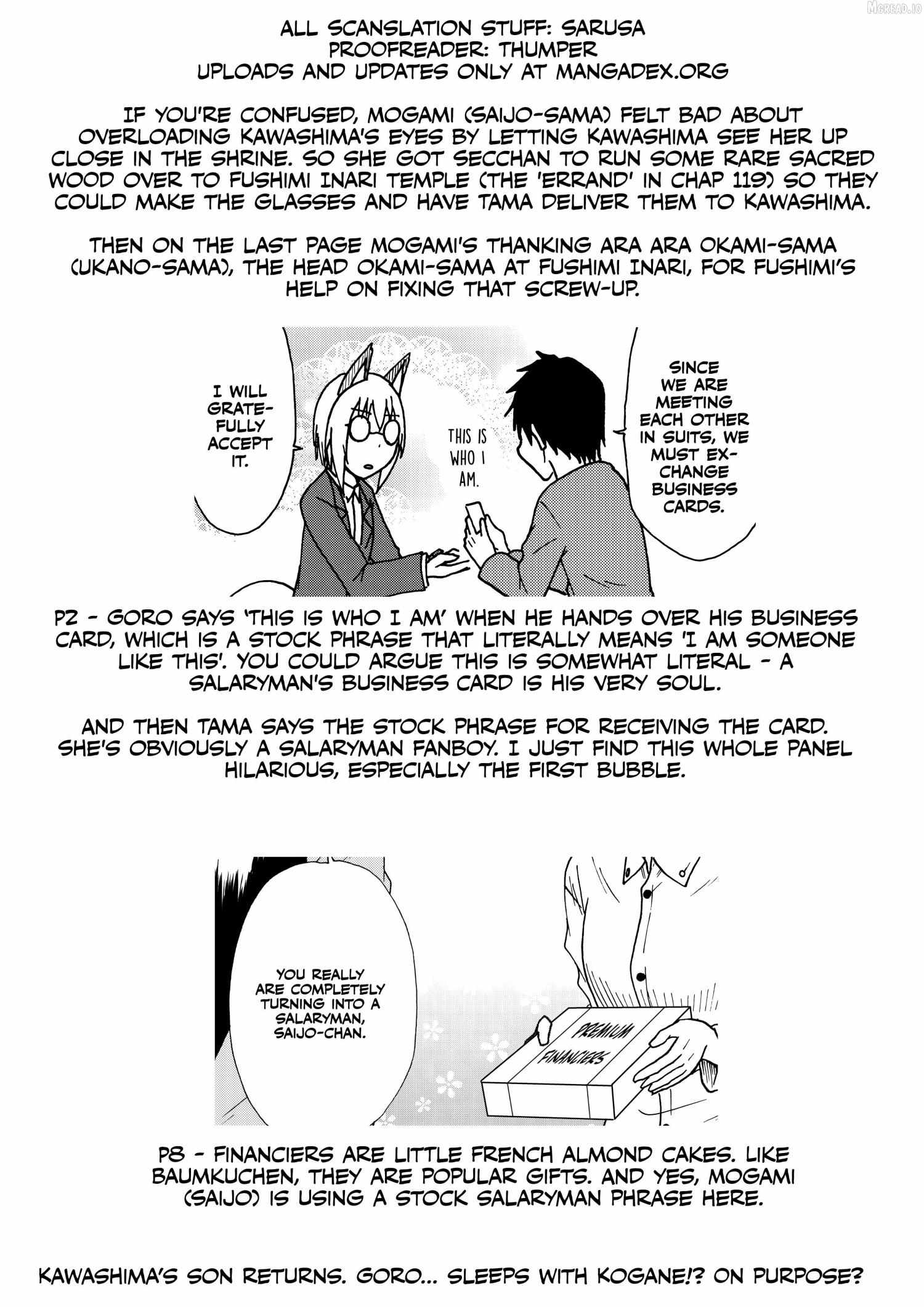 The Story of the Fox Who Was Late Getting Married and Came to be My Bride Chapter 121 page 8 - 