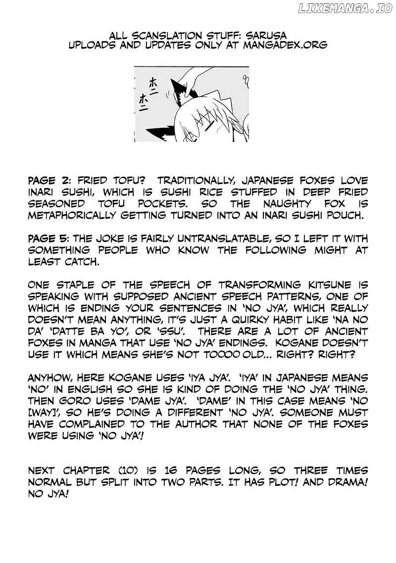 The Story of the Fox Who Was Late Getting Married and Came to be My Bride Chapter 9 page 6 - 