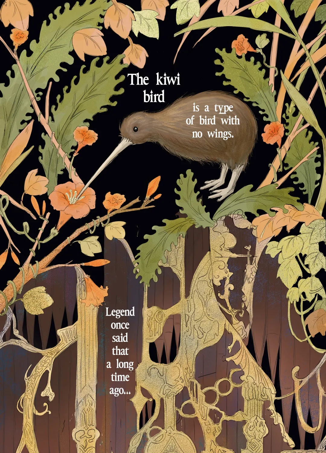 The Story of the Kiwi Bird Chapter 1 page 1 - 