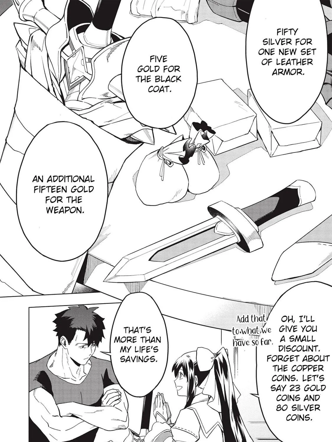 The Strange Adventure of a Broke Mercenary Chapter 18.1 page 8 - 
