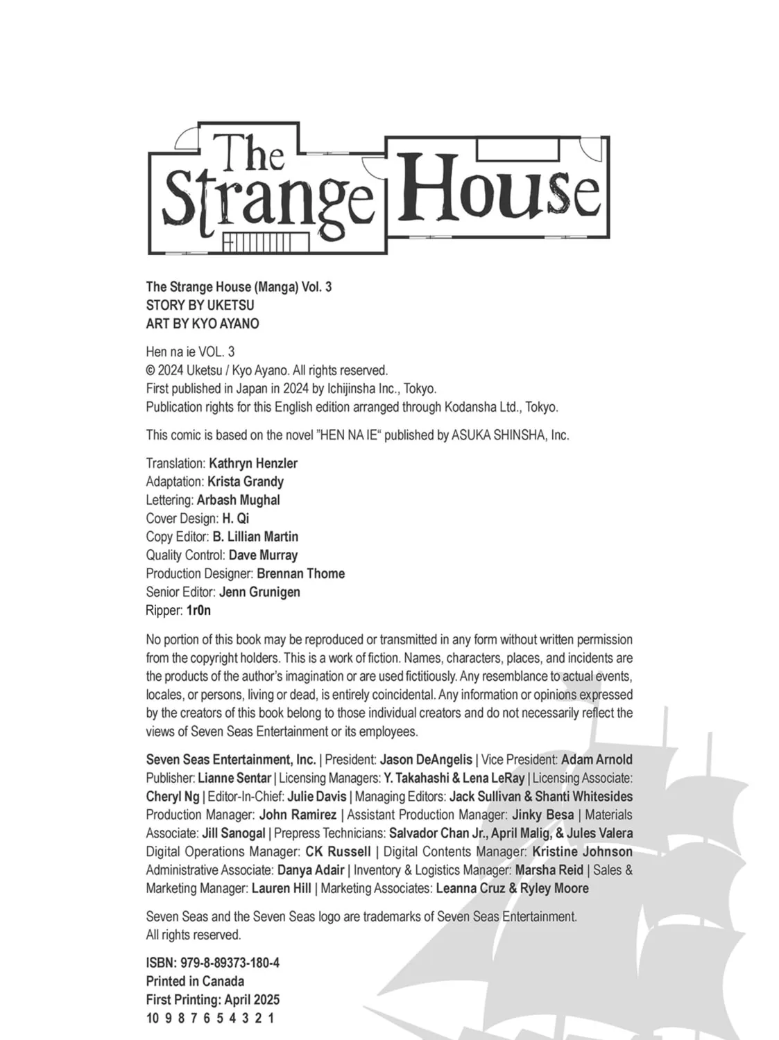 The Strange House Chapter 12 page 91 - 