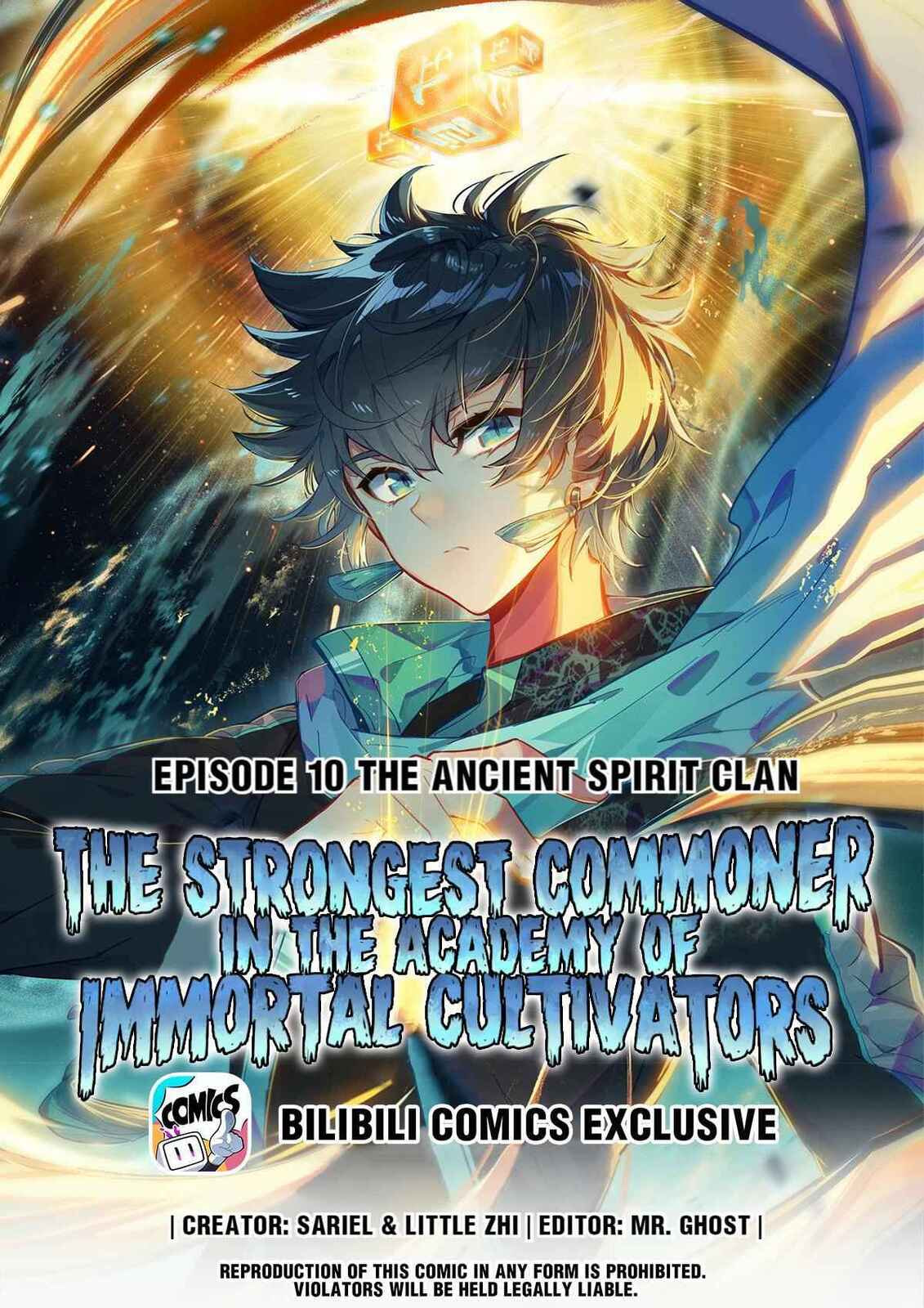 The Strongest Commoner in the Academy of Immortal Cultivators (Colored) Chapter 10 page 1 - 
