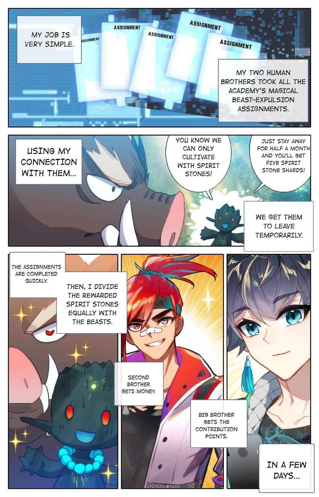 The Strongest Commoner in the Academy of Immortal Cultivators (Colored) Chapter 10 page 3 - 