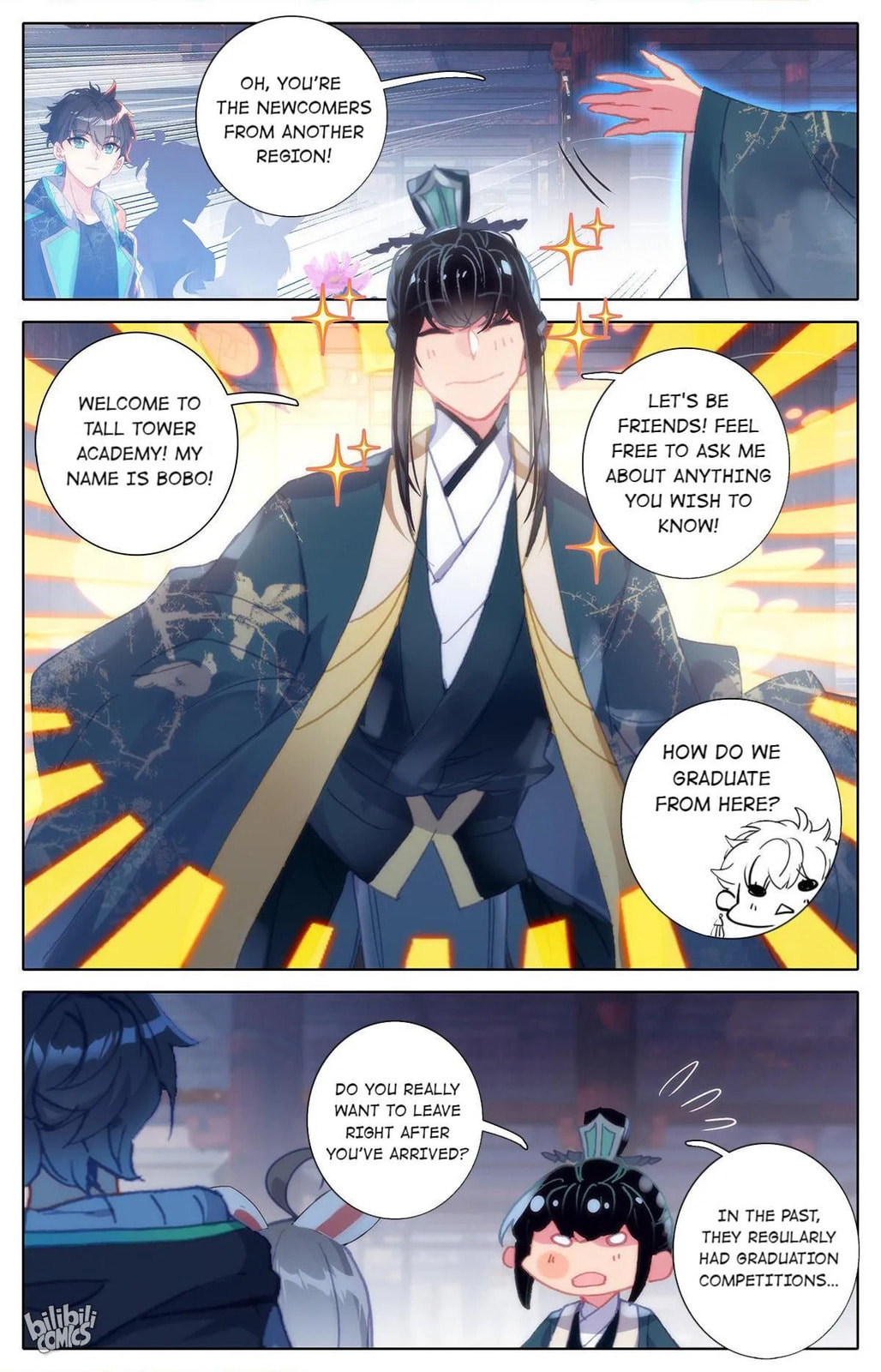 The Strongest Commoner in the Academy of Immortal Cultivators (Colored) Chapter 41 page 8 - 