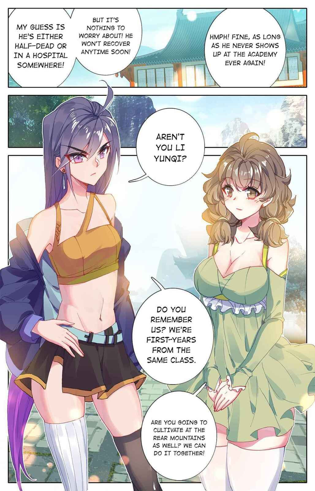 The Strongest Commoner in the Academy of Immortal Cultivators (Colored) Chapter 8 page 4 - 