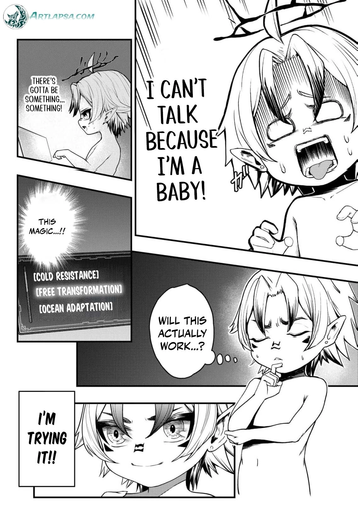 The Strongest Demon Lord at 0 Months Old Chapter 1 page 33 - 