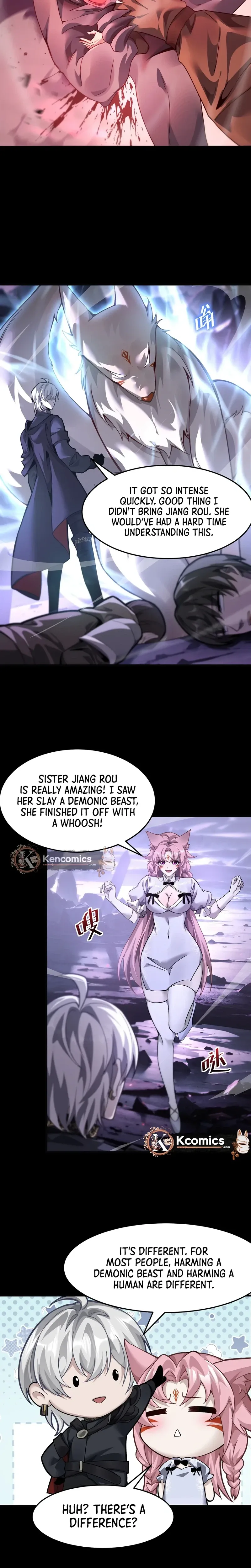 The Strongest Devil becomes a rookie Chapter 28 page 8 - 