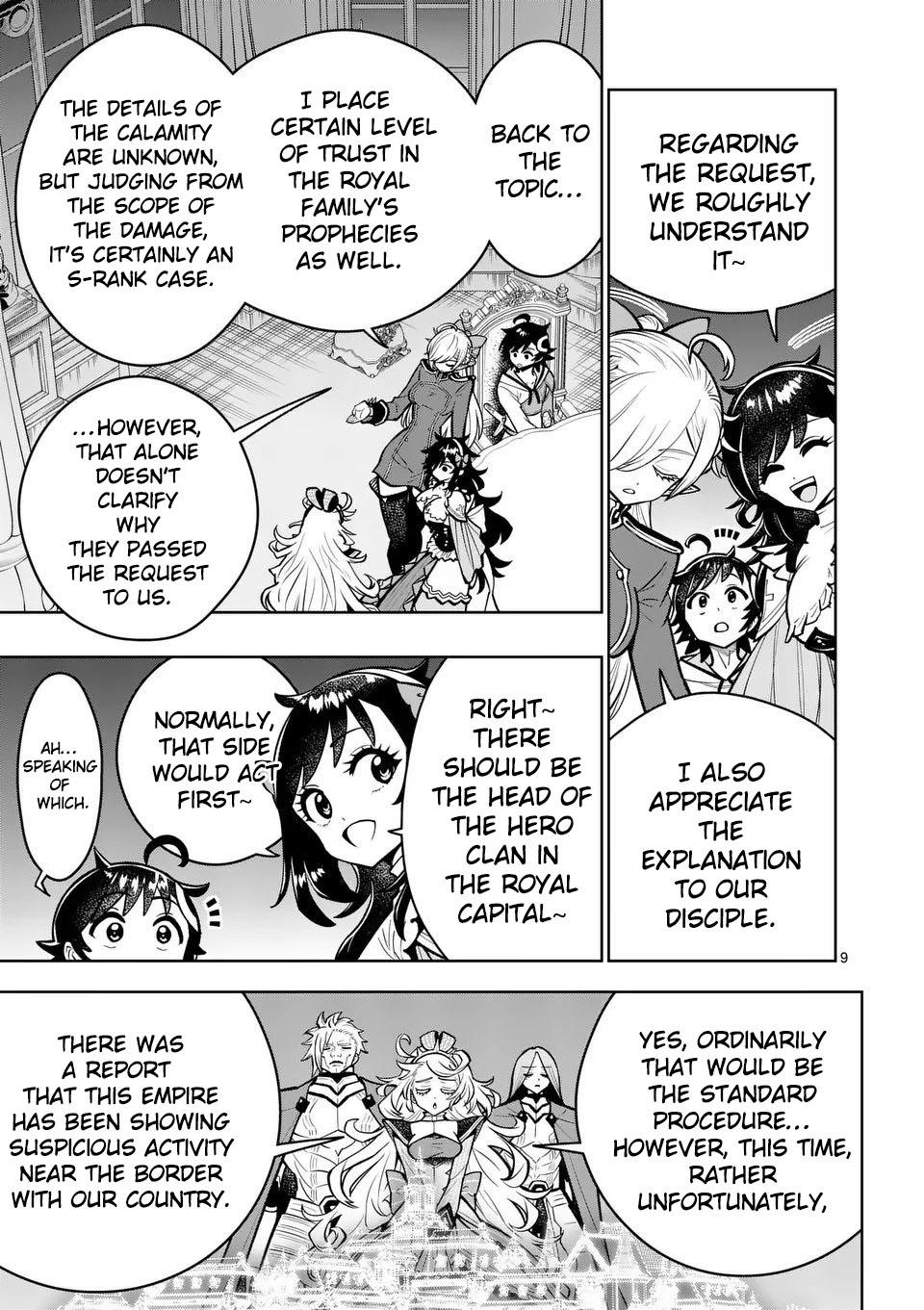 The Strongest Female Masters Are Warring Over Training Policy Chapter 74 page 10 - 