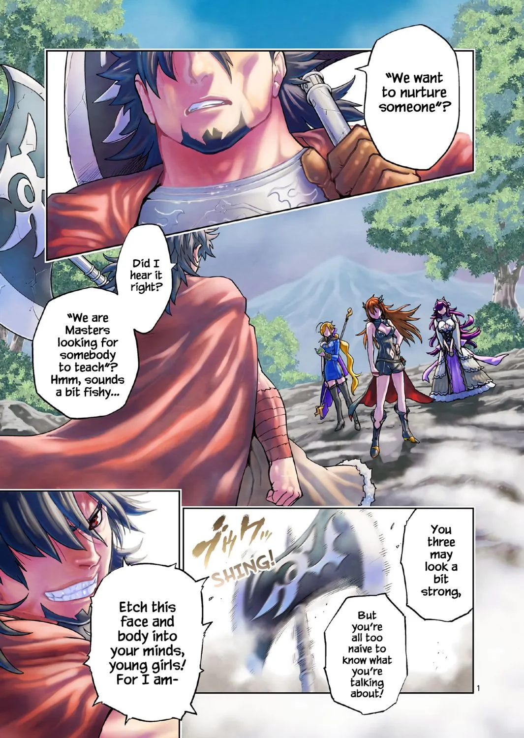 The Strongest Female Masters, Who Are Trying to Raise Me Up, Are in Shambles Over Their Training Policy Chapter 1 page 5 - 