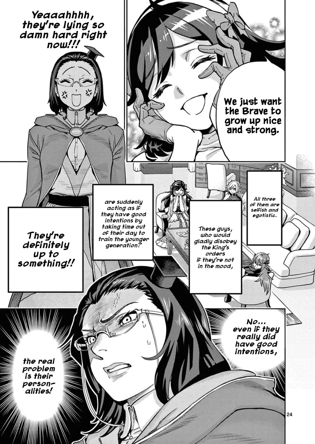The Strongest Female Masters, Who Are Trying to Raise Me Up, Are in Shambles Over Their Training Policy Chapter 1 page 49 - 