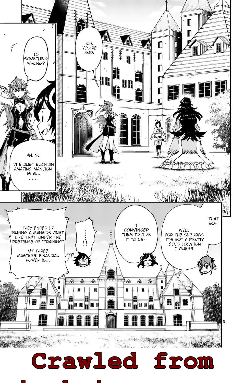 The Strongest Female Masters, Who Are Trying to Raise Me Up, Are in Shambles Over Their Training Policy Chapter 3 page 3 - 