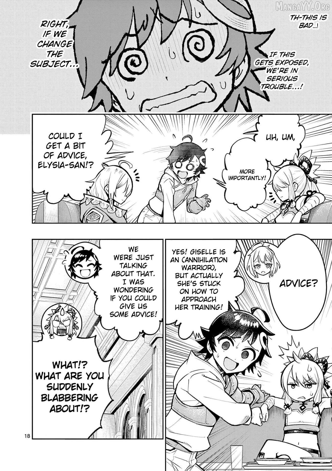 The Strongest Female Masters, Who Are Trying to Raise Me Up, Are in Shambles Over Their Training Policy Chapter 66 page 20 - 