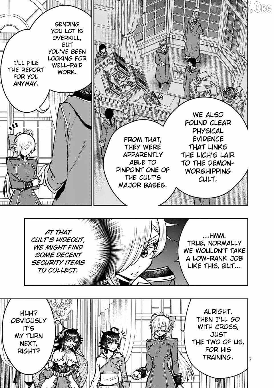 The Strongest Female Masters, Who Are Trying to Raise Me Up, Are in Shambles Over Their Training Policy Chapter 73 page 9 - 