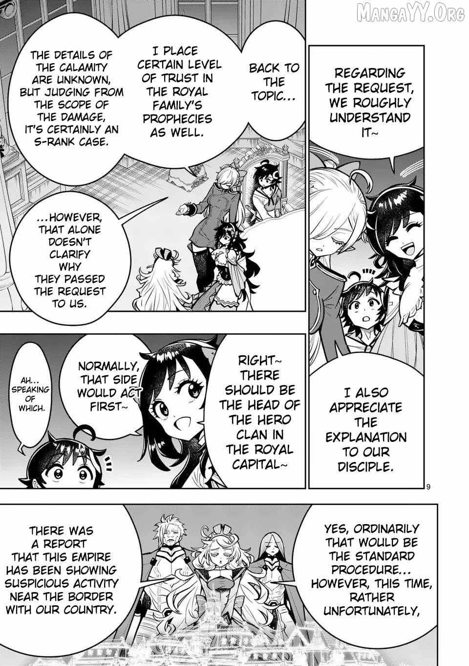 The Strongest Female Masters, Who Are Trying to Raise Me Up, Are in Shambles Over Their Training Policy Chapter 74 page 10 - 