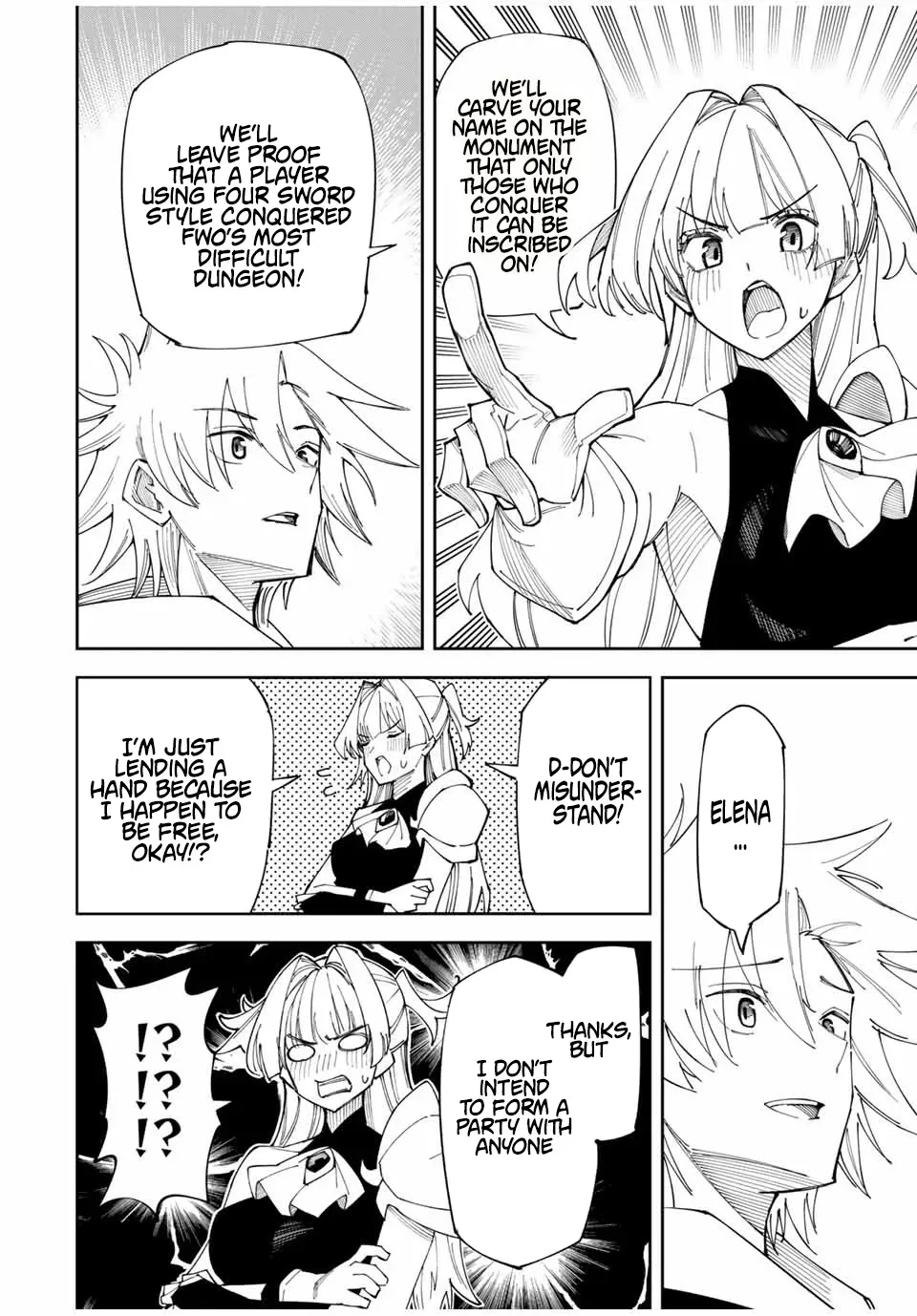 The Strongest Four Sword Style Streamer: Dominating with a Soon-to-be-Discontinued Combat Class in a VR Game Setting Reflected in the Real World Chapter 1 page 18 - 