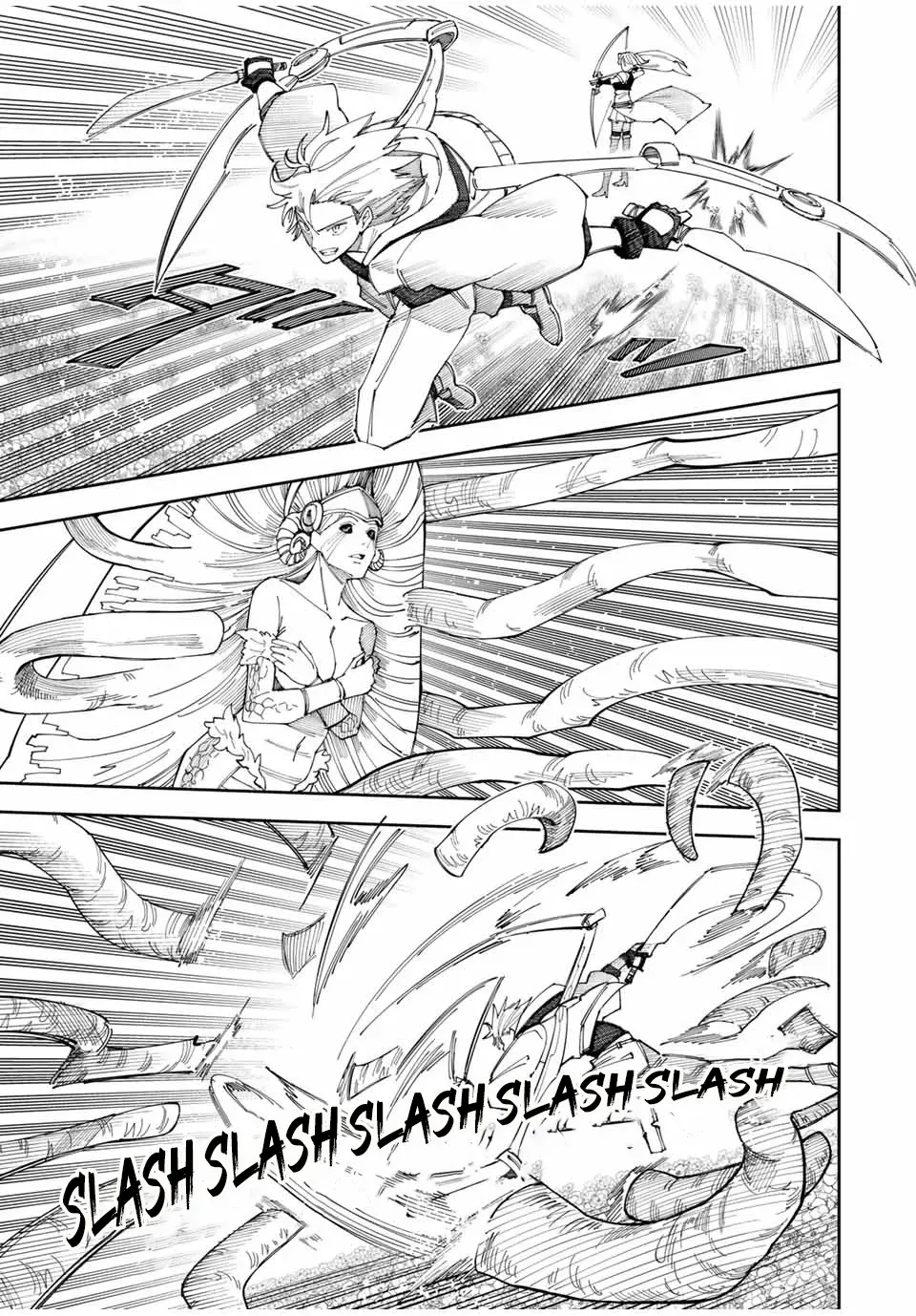 The Strongest Four Sword Style Streamer: Dominating with a Soon-to-be-Discontinued Combat Class in a VR Game Setting Reflected in the Real World Chapter 1 page 35 - 