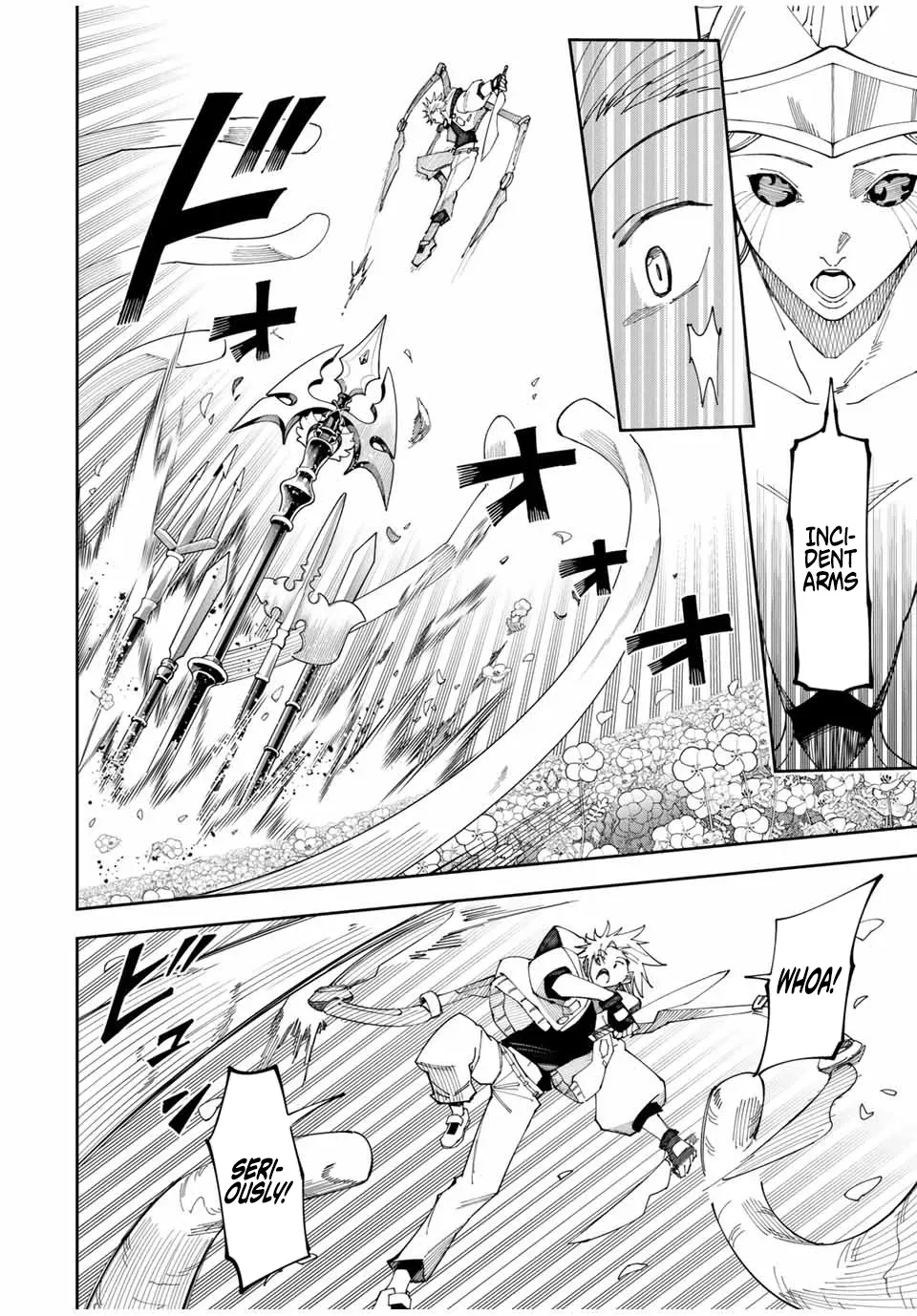 The Strongest Four Sword Style Streamer: Dominating with a Soon-to-be-Discontinued Combat Class in a VR Game Setting Reflected in the Real World Chapter 1 page 36 - 
