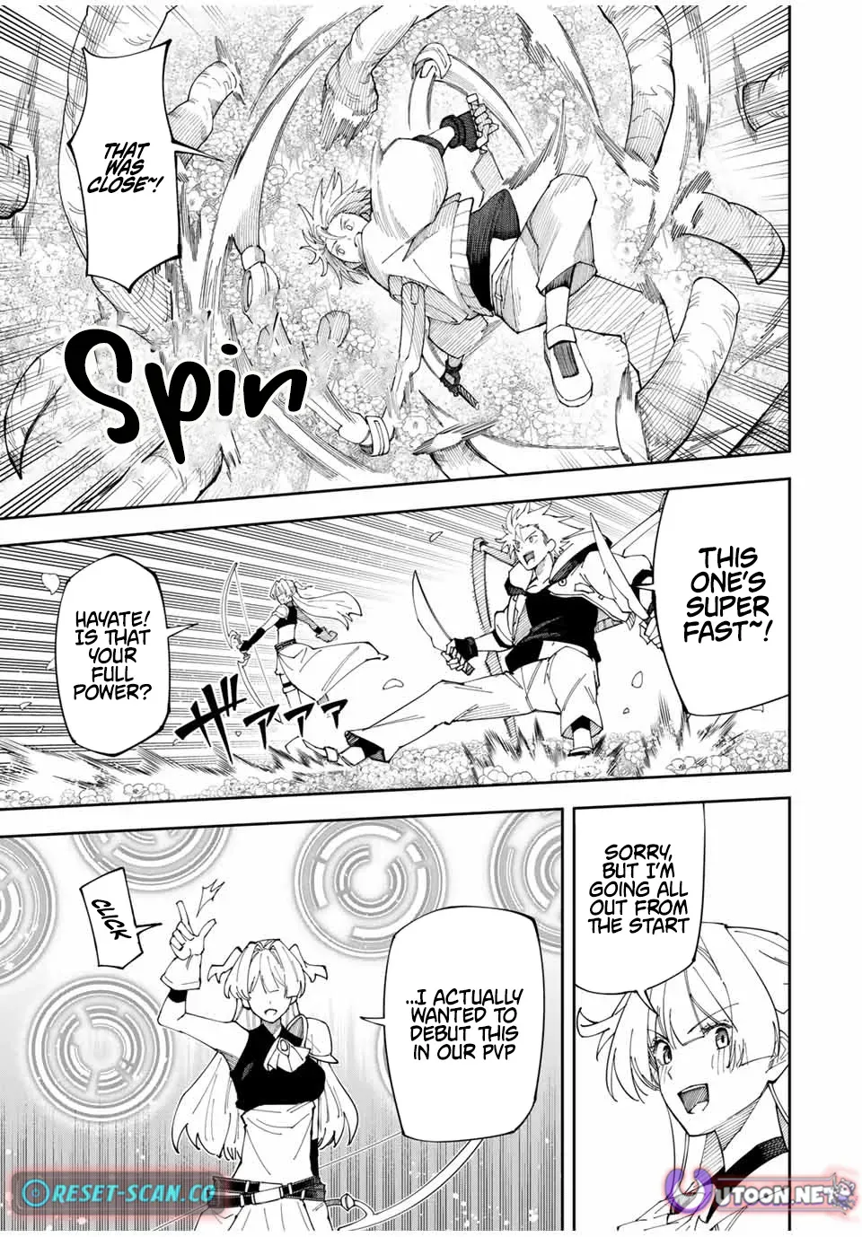 The Strongest Four Sword Style Streamer: Dominating with a Soon-to-be-Discontinued Combat Class in a VR Game Setting Reflected in the Real World Chapter 1 page 37 - 