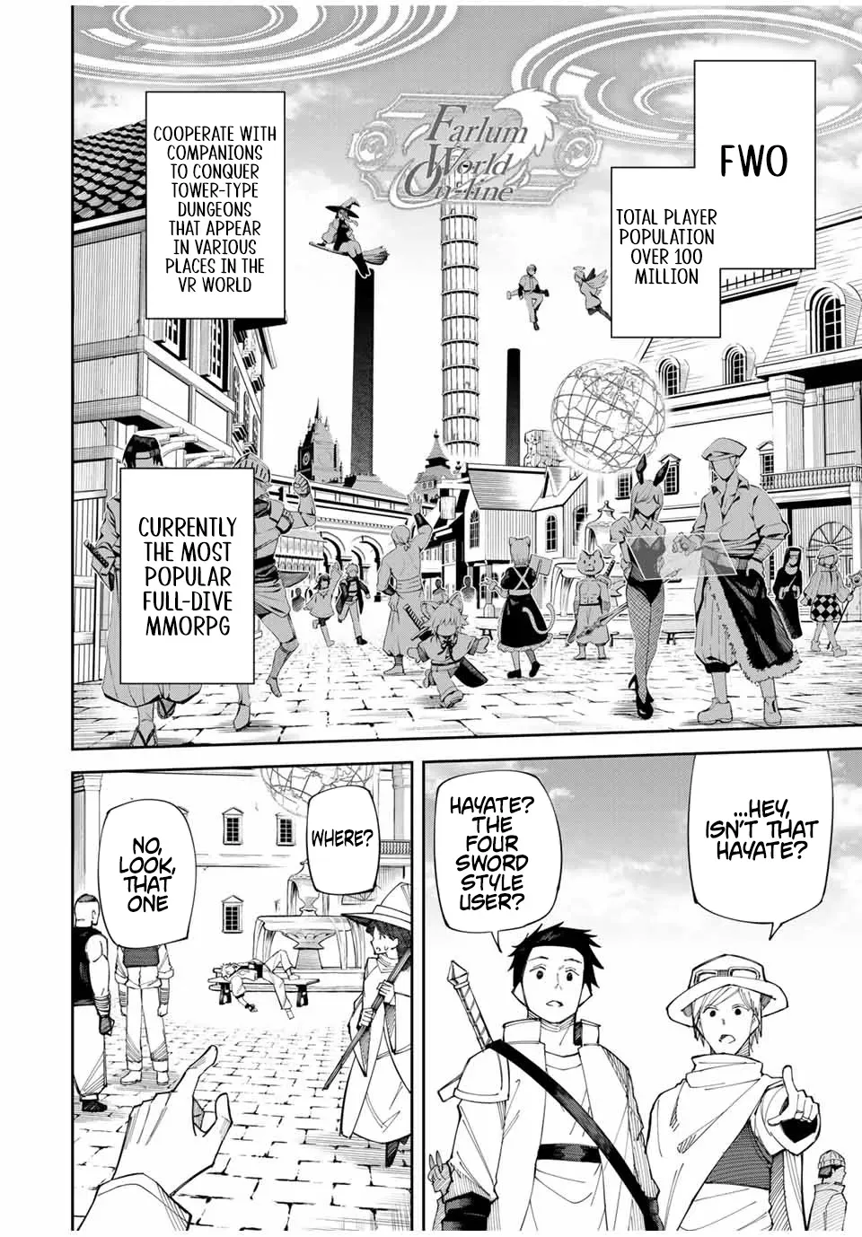 The Strongest Four Sword Style Streamer: Dominating with a Soon-to-be-Discontinued Combat Class in a VR Game Setting Reflected in the Real World Chapter 1 page 8 - 