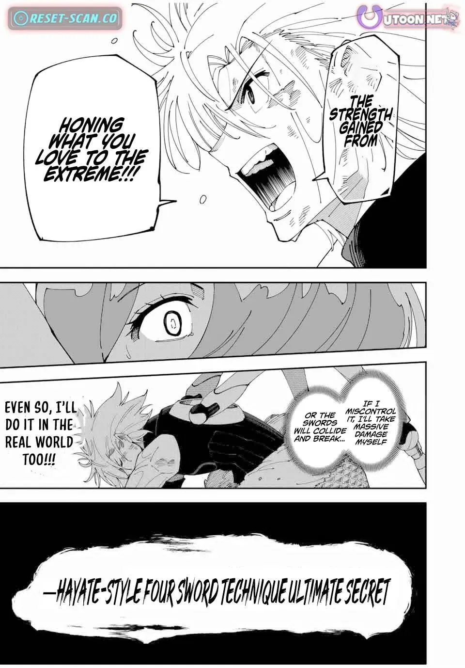 The Strongest Four Sword Style Streamer: Dominating with a Soon-to-be-Discontinued Combat Class in a VR Game Setting Reflected in the Real World Chapter 12 page 18 - 