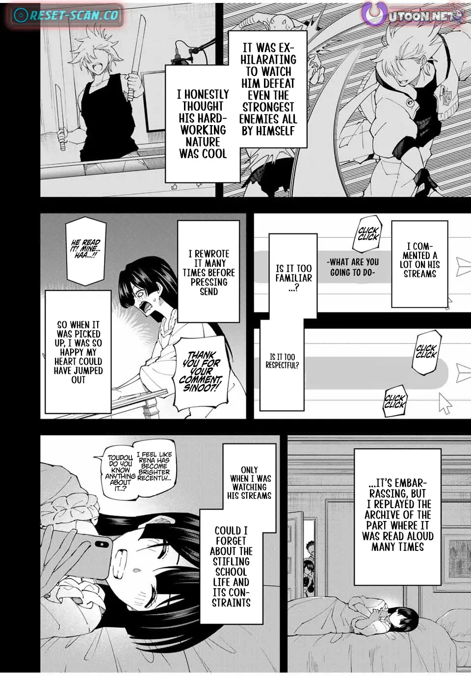 The Strongest Four Sword Style Streamer: Dominating with a Soon-to-be-Discontinued Combat Class in a VR Game Setting Reflected in the Real World Chapter 14 page 6 - 