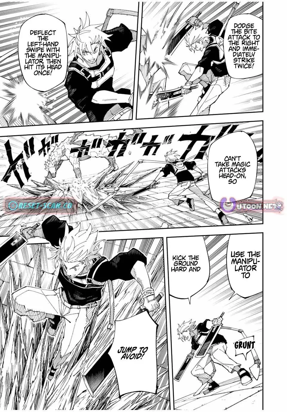 The Strongest Four Sword Style Streamer: Dominating with a Soon-to-be-Discontinued Combat Class in a VR Game Setting Reflected in the Real World Chapter 2 page 33 - 
