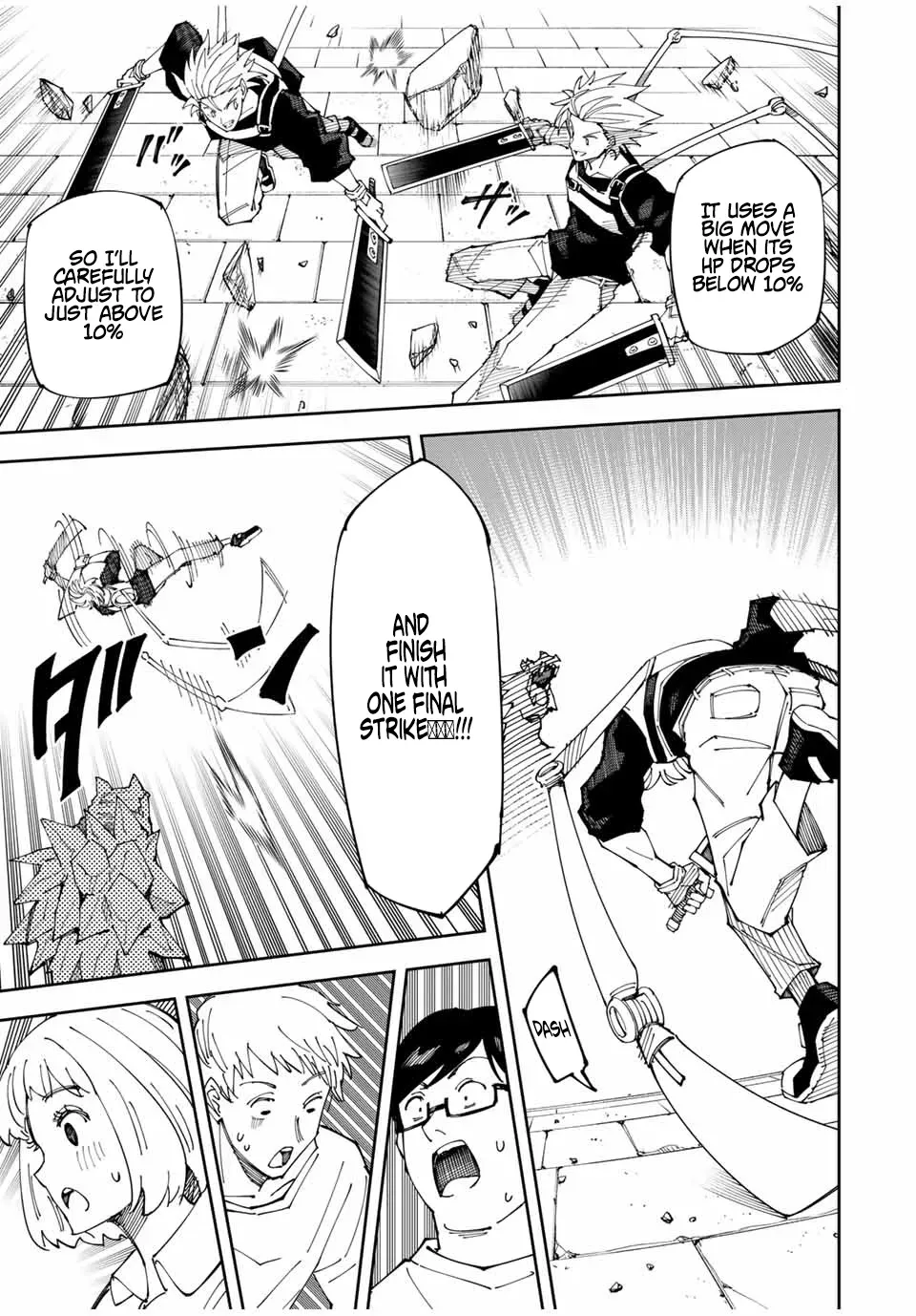 The Strongest Four Sword Style Streamer: Dominating with a Soon-to-be-Discontinued Combat Class in a VR Game Setting Reflected in the Real World Chapter 2 page 35 - 