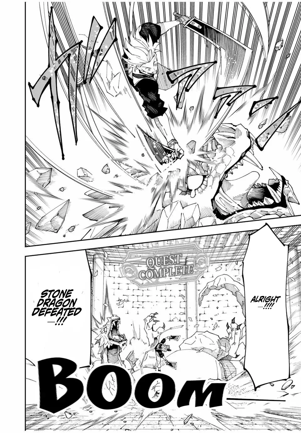 The Strongest Four Sword Style Streamer: Dominating with a Soon-to-be-Discontinued Combat Class in a VR Game Setting Reflected in the Real World Chapter 2 page 36 - 