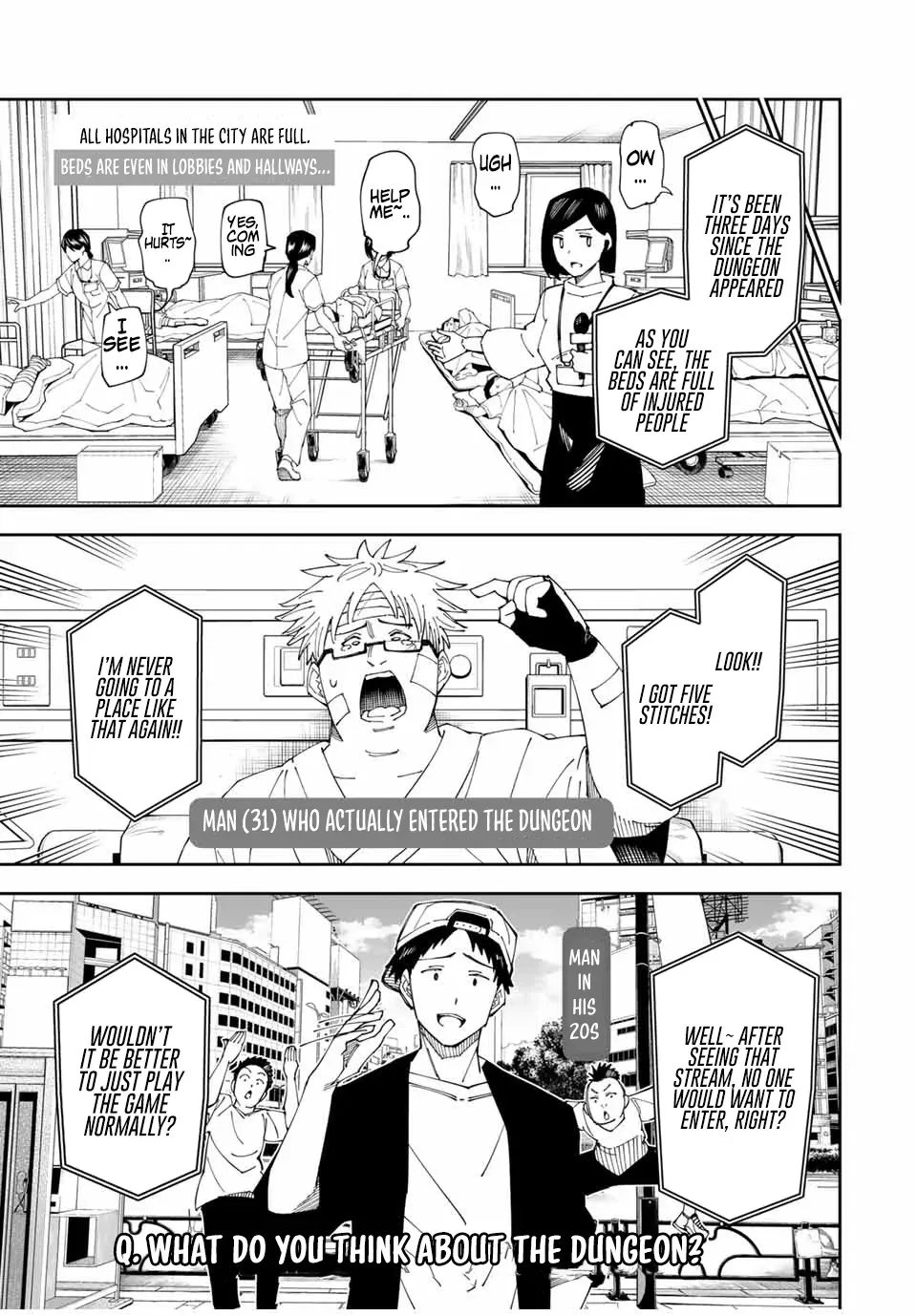 The Strongest Four Sword Style Streamer: Dominating with a Soon-to-be-Discontinued Combat Class in a VR Game Setting Reflected in the Real World Chapter 3 page 19 - 