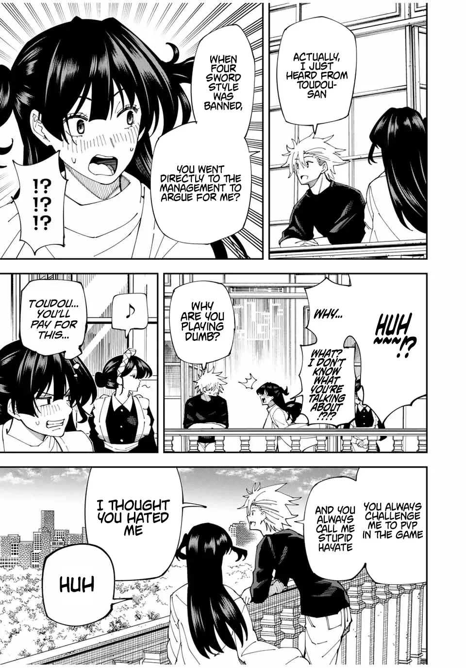 The Strongest Four Sword Style Streamer: Dominating with a Soon-to-be-Discontinued Combat Class in a VR Game Setting Reflected in the Real World Chapter 3 page 27 - 