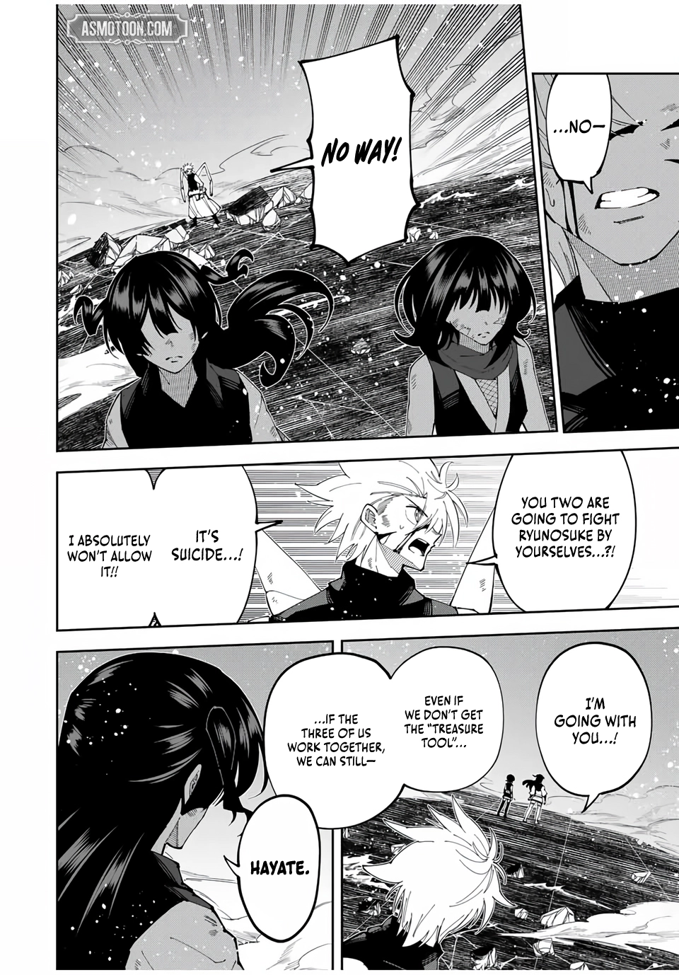 The Strongest Four Sword Style Streamer: Dominating with a Soon-to-be-Discontinued Combat Class in a VR Game Setting Reflected in the Real World Chapter 35 page 14 - 