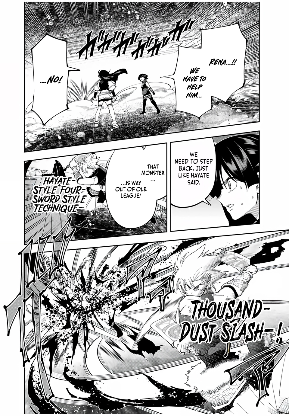 The Strongest Four Sword Style Streamer: Dominating with a Soon-to-be-Discontinued Combat Class in a VR Game Setting Reflected in the Real World Chapter 35 page 5 - 