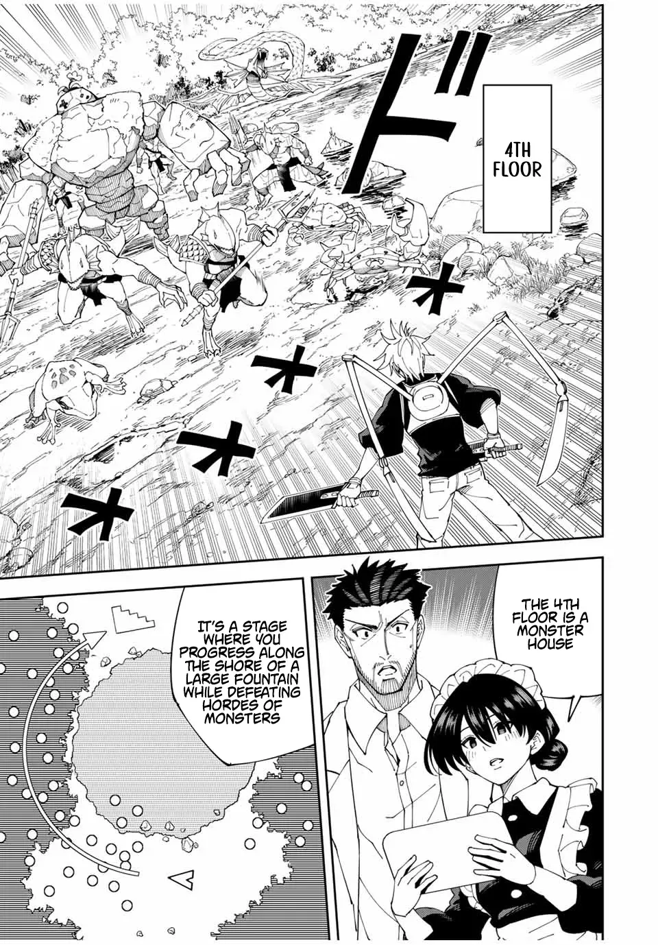 The Strongest Four Sword Style Streamer: Dominating with a Soon-to-be-Discontinued Combat Class in a VR Game Setting Reflected in the Real World Chapter 5 page 11 - 